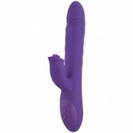 Sweet Smile Thrusting Rabbitvibrator - Purple