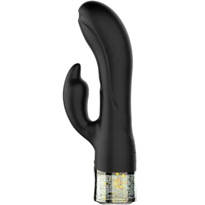 The Bling Bling Rabbit With Gold Flakes& LED Light