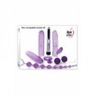 THE COMPLETE LOVERS KIT -set med 7 delar med vibrator