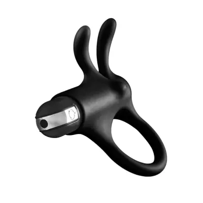 The Rabbit Humping Hard-on Vibrating Silicone Cockring