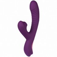 Tracy's Dog Beta Rabbitvibrator med Lufttryck - Purple