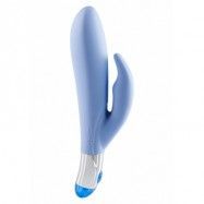 TWIN RABBIT VIBRATOR BLUE