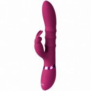 Vive Sora G-punkts Rabbitvibrator med Thrusting Ringar - Pink