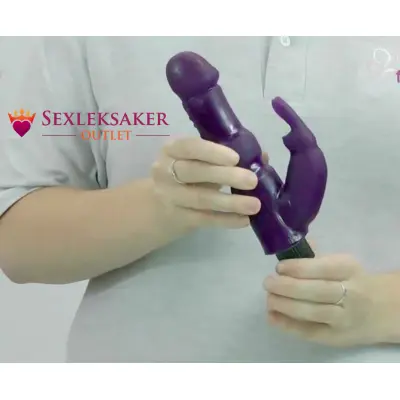 WATERBUNNY VIBRATOR PURPLE - PRISVÄRD RABBIT