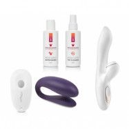 We-Vibe Unite & Satisfyer Pro G-Spot Rabbit Kit