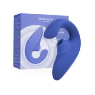 WOMANIZER - BLEND RABBIT VIBRATOR STIMULATOR VIBRANT BLUE