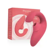 WOMANIZER - BLEND RABBIT VIBRATOR STIMULATOR VIBRANT ROSE