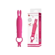 PRETTY LOVE - DELIA RABBIT VIBRATOR WITH RESISTANCE RING