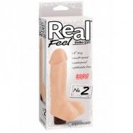 REAL FEEL LIFELIKE TOYS NO.2 - Storsäljande Dildo Vibrator