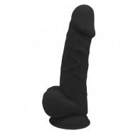 Real Love Dildo 21.6 cm Black