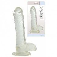 Real Rapture Clear Jelly Dildo 10 tum