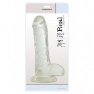 Real Rapture Jelly Dildo Clear 25,5 cm