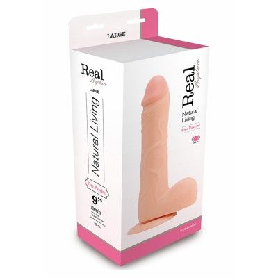 REAL RAPTURE VIBRERANDRE DILDO FLESH 9 INCH - 25cm