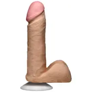 Realistic Cock With Balls 6"Vanilla