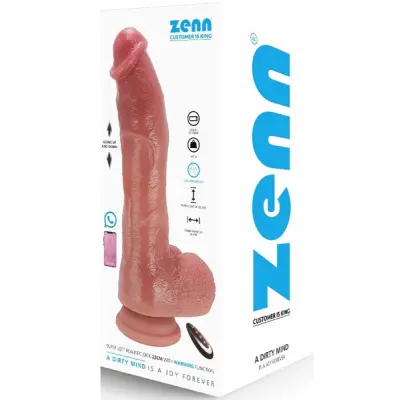 Realistic Dildo Thrusting/Warming Function 22 cm