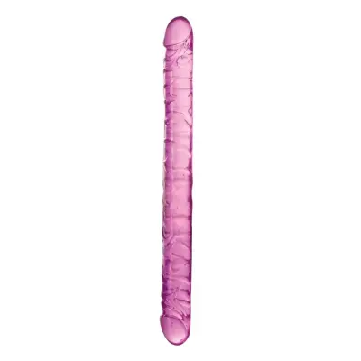 Realistic Double Dildo Purple 45 cm