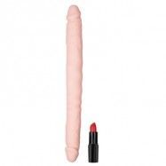 Realistic Double Ended Dildo - Skin Coloured - Dubbel Dildo