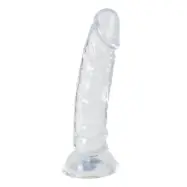 Realistic Mini Dildo Clear 13 cm