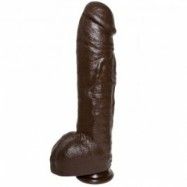 Realistisk Bam Dildo - Brown