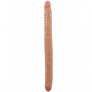 Realistisk Dubbel Dildo - Get Real - 40 cm