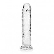 RealRock Dildo with Suction Cup Clear 20cm