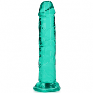 RealRock Dildo with Suction Cup Green 14,5cm