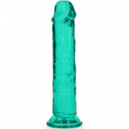 RealRock Dildo with Suction Cup Green 18cm