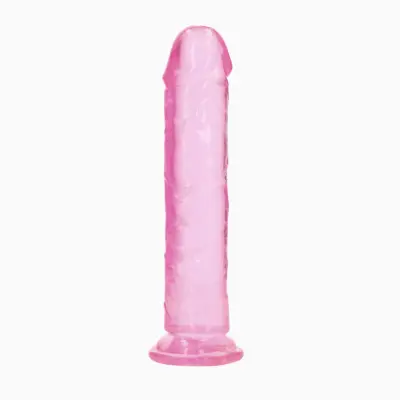 RealRock Dildo with Suction Cup Pink 23 cm
