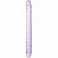 REALROCK Realistisk Dubbeldildo 45 cm - Lila