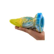 Rhegax Dildo Gold-Blue 20 cm