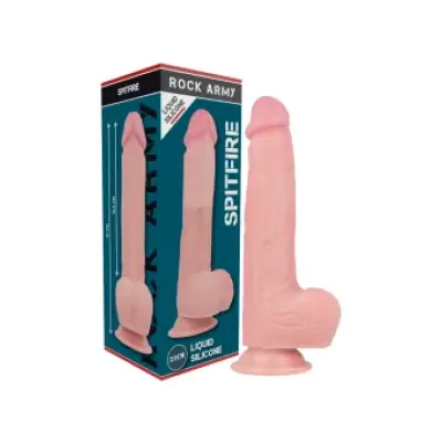 Rockarmy Liquid Silicone Premium Spitfire Realistic 21 Cm -O- 4.62 Cm