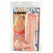 SAMSONS SWINGING DELIGHT DONG FLESH DILDO - Längd Skaft 20 cm