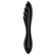 Satisfyer Dazzling Crystal 1 Glass Dildo, Black