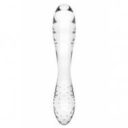 Satisfyer Dazzling Crystal 1 Glass Dildo, Clear