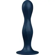 Satisfyer: Double Ball-R, Weighted Dildo, blå