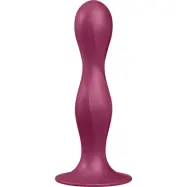 Satisfyer: Double Ball-R, Weighted Dildo, röd