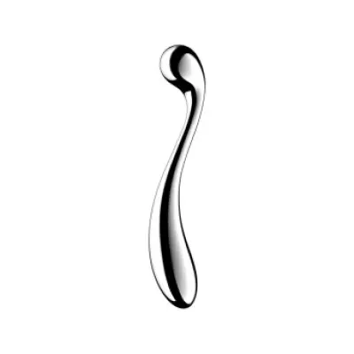 SATISFYER - STAR FORCE 4 STAINLESS STEEL DOUBLE-ENDED DILDO