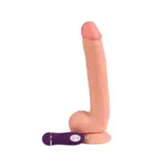 Shequ Optimus Vibrating Dildo With Remote Control 28 Cm