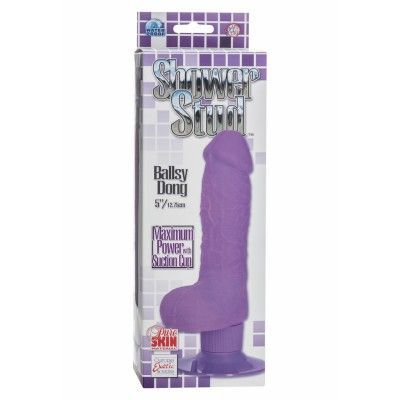 SHOWER STUD BALLSY DONG PURPLE - Vibrator