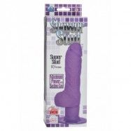 SHOWER STUD SUPER STUD PURPLE - Härlig lila dildo med sugbas