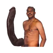 Signature Cocks: Dredd, Realistic Ultraskyn Dildo, 34 cm