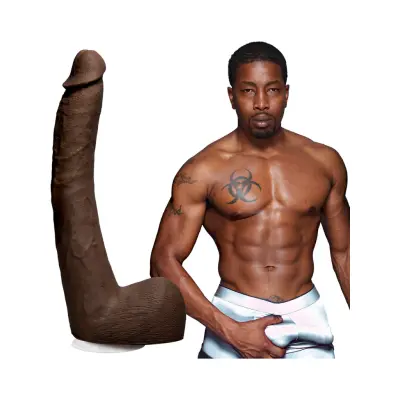 Signature Cocks: Isiah Maxwell, Realistic Ultraskyn Dildo, 26 cm