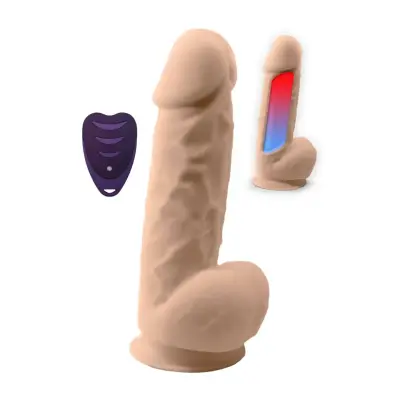 Silex-D Vibrating Dildo 21,5 cm