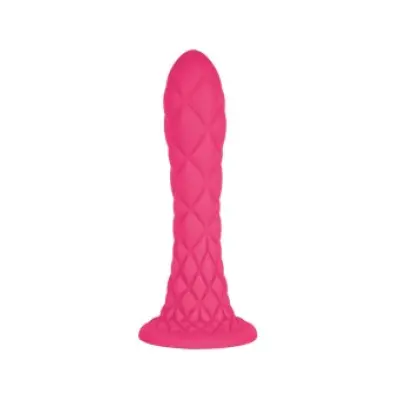 Silexd Dreamy Dildo Fantasy Liquid Silicone Thermoreactive Fuchsia 18.5 Cm