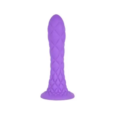 Silexd Dreamy Dildo Fantasy Liquid Silicone Thermoreactive Violet 18.5 Cm