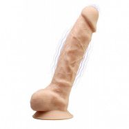 SilexD Memory Dildo Med Vibratoner - 20 cm