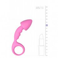 SILICONE DILDO PINK - ANAL INVADER