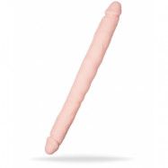 Silicone double end dildo