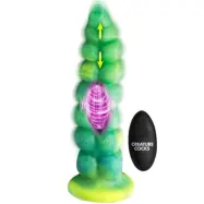 Squirmer Thrusting& Vibrating Dildo 23 cm