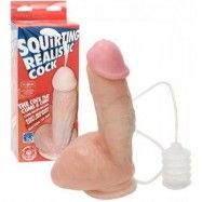 SQUIRTING REALISTIC COCK - Sprurande Dildo